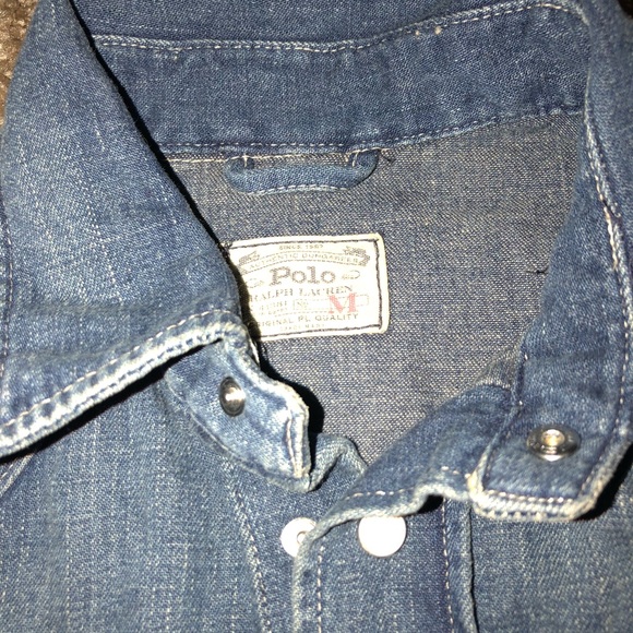 Ralph Lauren (Polo) Denim Shirt Boys - Picture 3 of 4